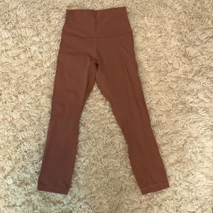 Pink Lululemon Size 0 Align leggings